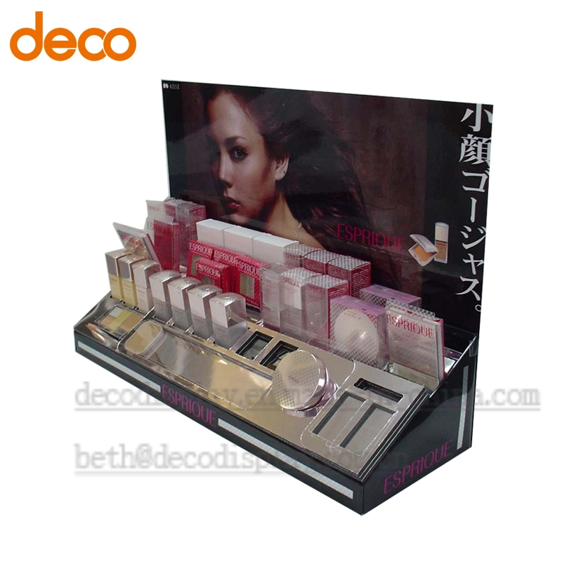 Cosmetic Cardboard Paper Light Film Table Display Case Counter Display