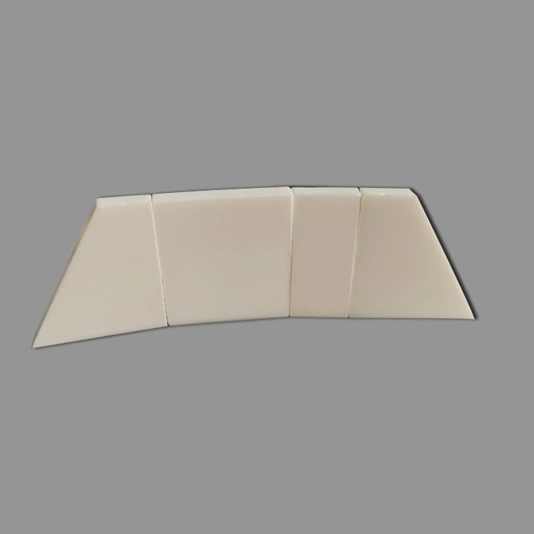 99% Purity Alumina Insert Plate White Ceramic Body Jacket Tiles for Strike Face