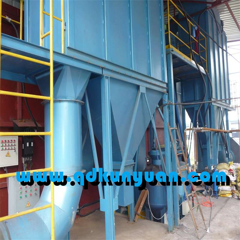 Tumble Belt Shot Blasting Machine for Casting Parts Rust Cleaning Abrator - Enhanced Rust Cleaning Solution.