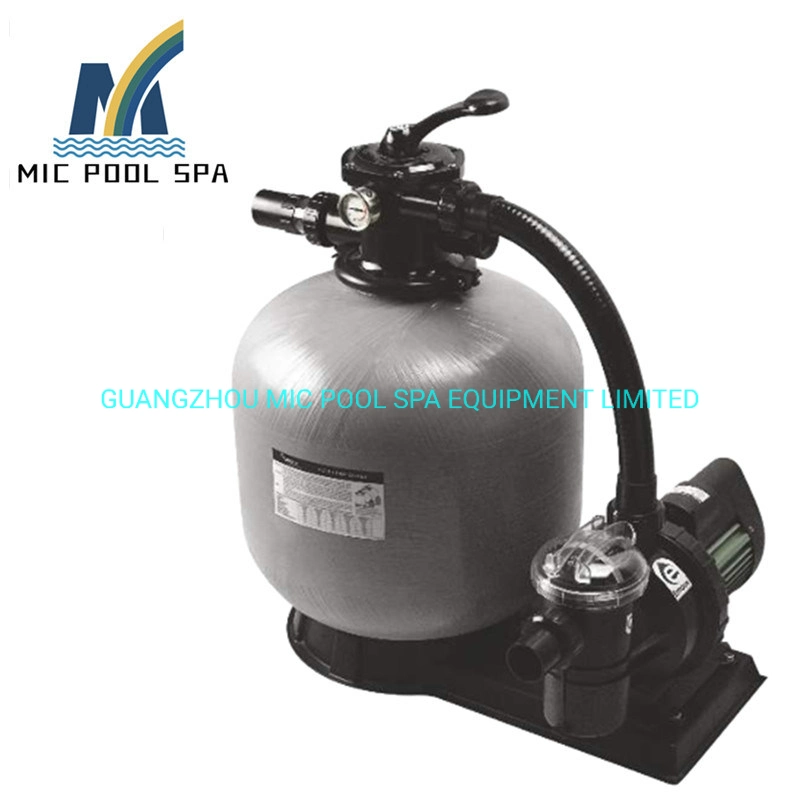 Swimming Pool Fiberglass Sand Filter with Pump Combo