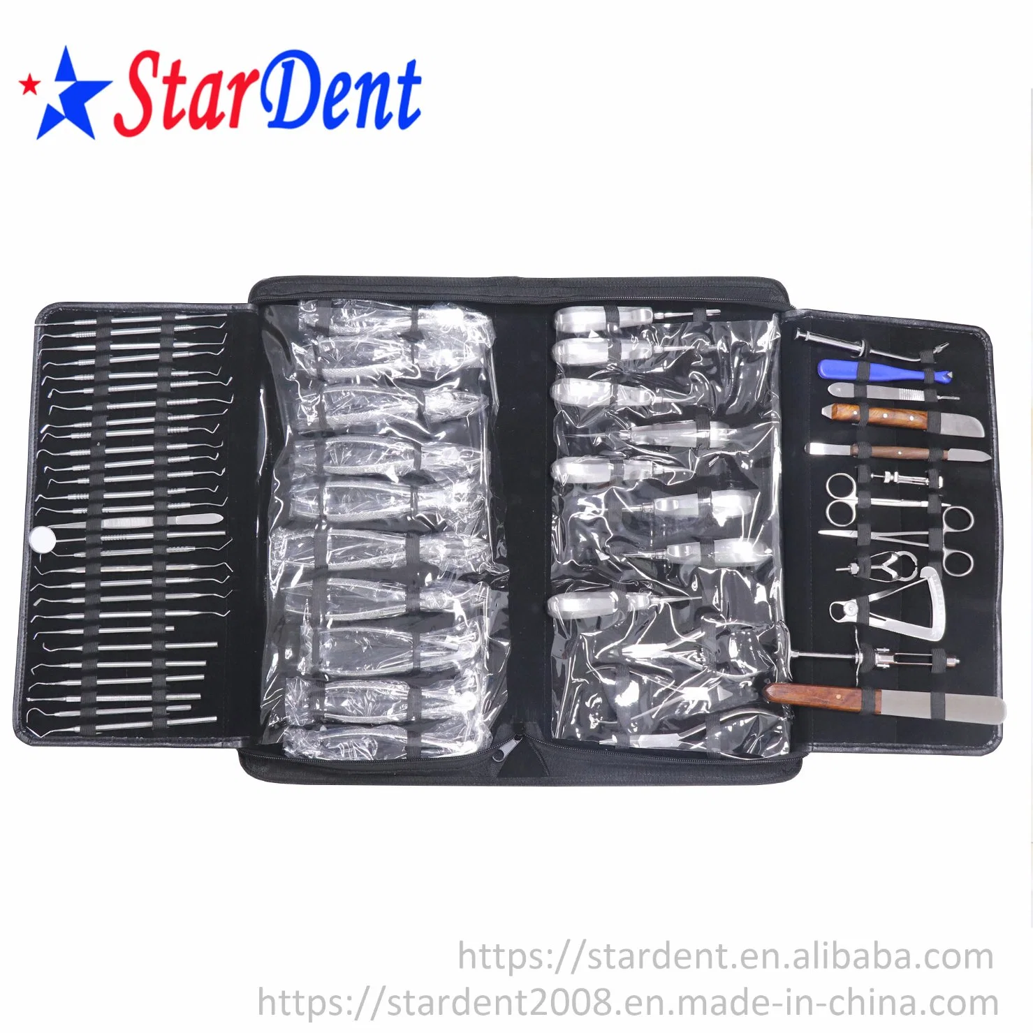 Dental Instrument Supply Full Packing Stainless Steel Instrument Kit Dentist Tool