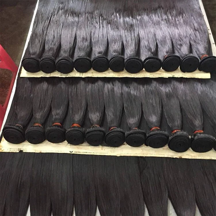 Großhandel/Lieferant Haarbündel Günstige Peruvian Best Natürliche Brasilianische Remy Haar Schuss Vietnamesisch Unverarbeitete Raw Virgin Perücke 100% Natürliche Menschliche Haare