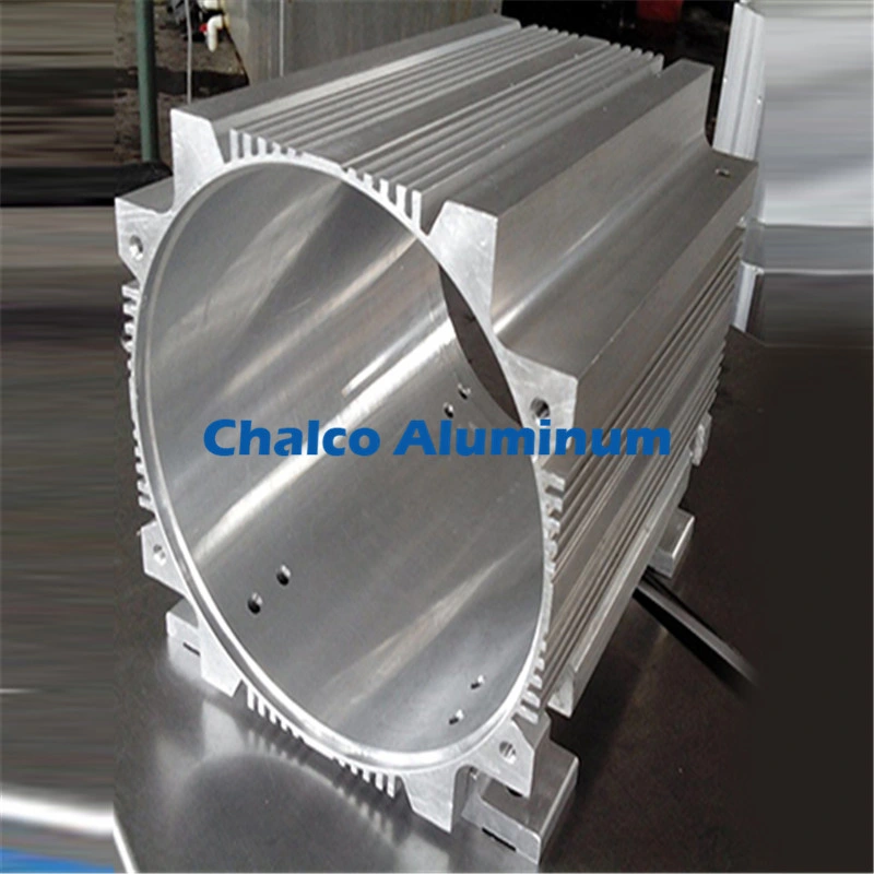 6063 Liquid Cooled Aluminium Extrusion Motor Shell Housing