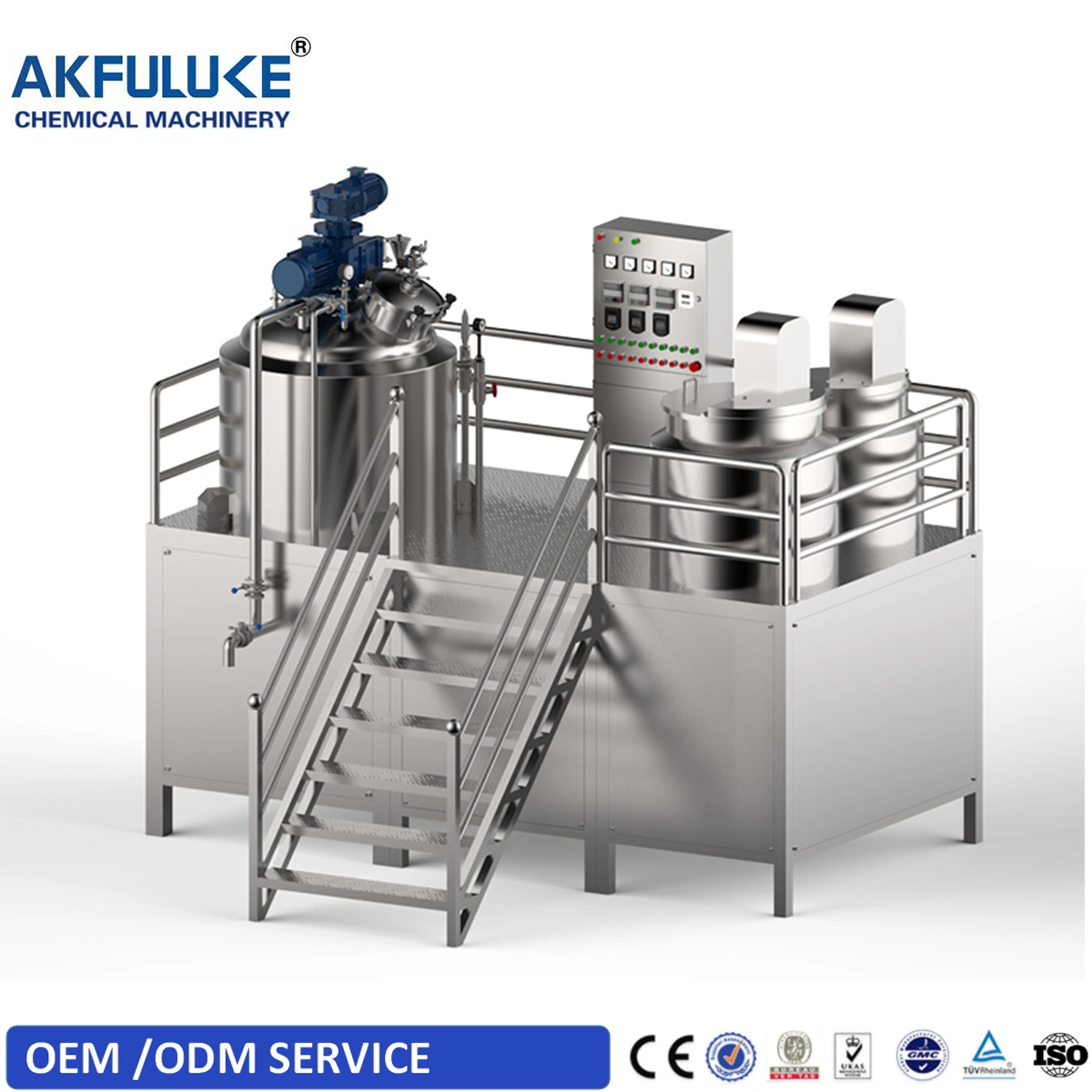 Vacuum Homogenizing Emulsifying Mixer Liquid Soap Paste Shaving Cream Making Emulsifier Machine Liquid Chemical Mixers Shower Gel Mixer Equipment Price