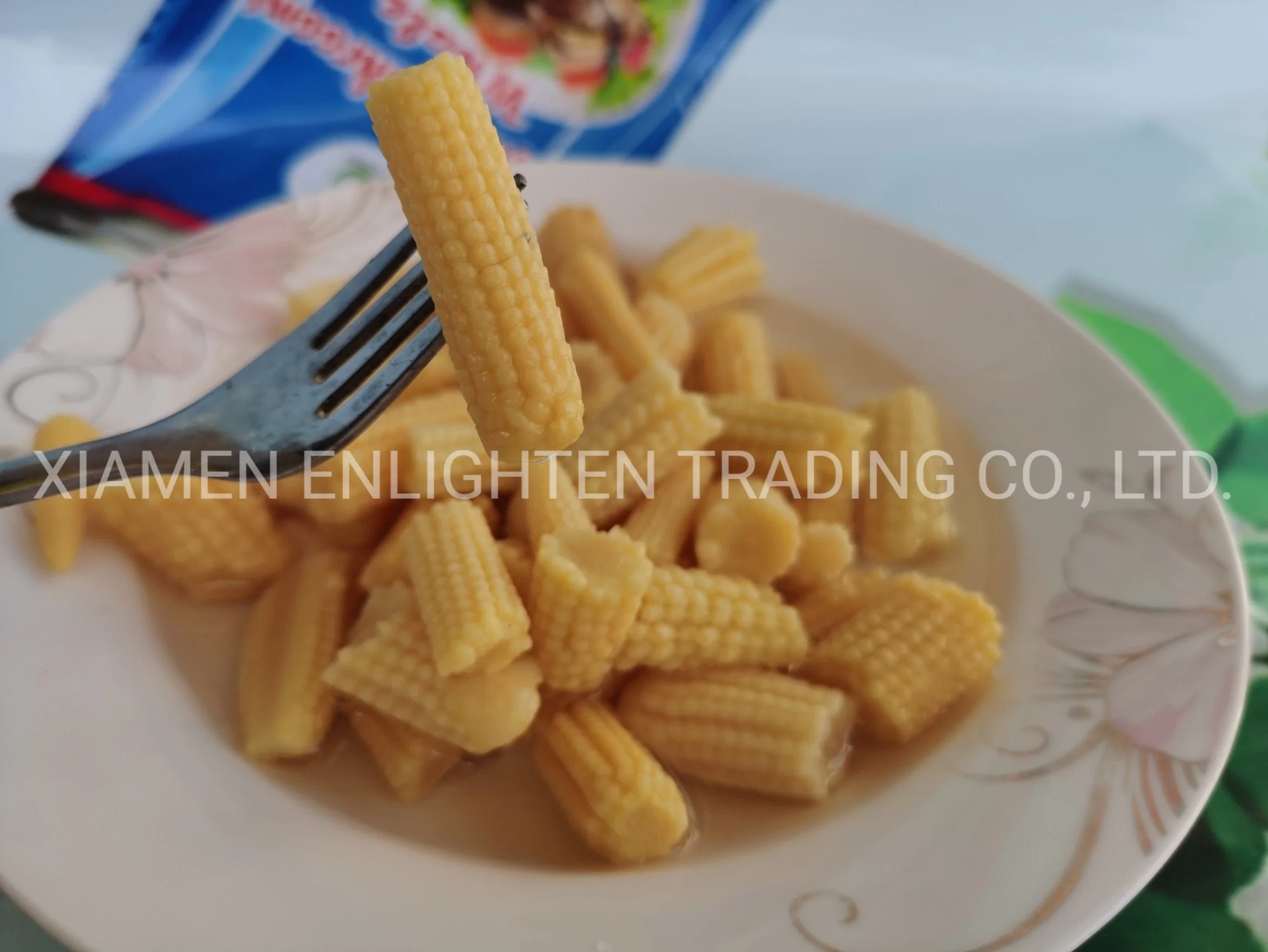 Canned Corn Canned Fresh Baby Corn Cut in Brine 425g Cooked Style with High Quality