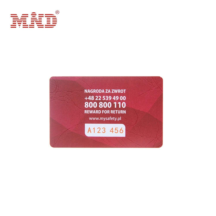 Hot Selling OEM Tk4100 & F08 Dual Frequency Chip Card