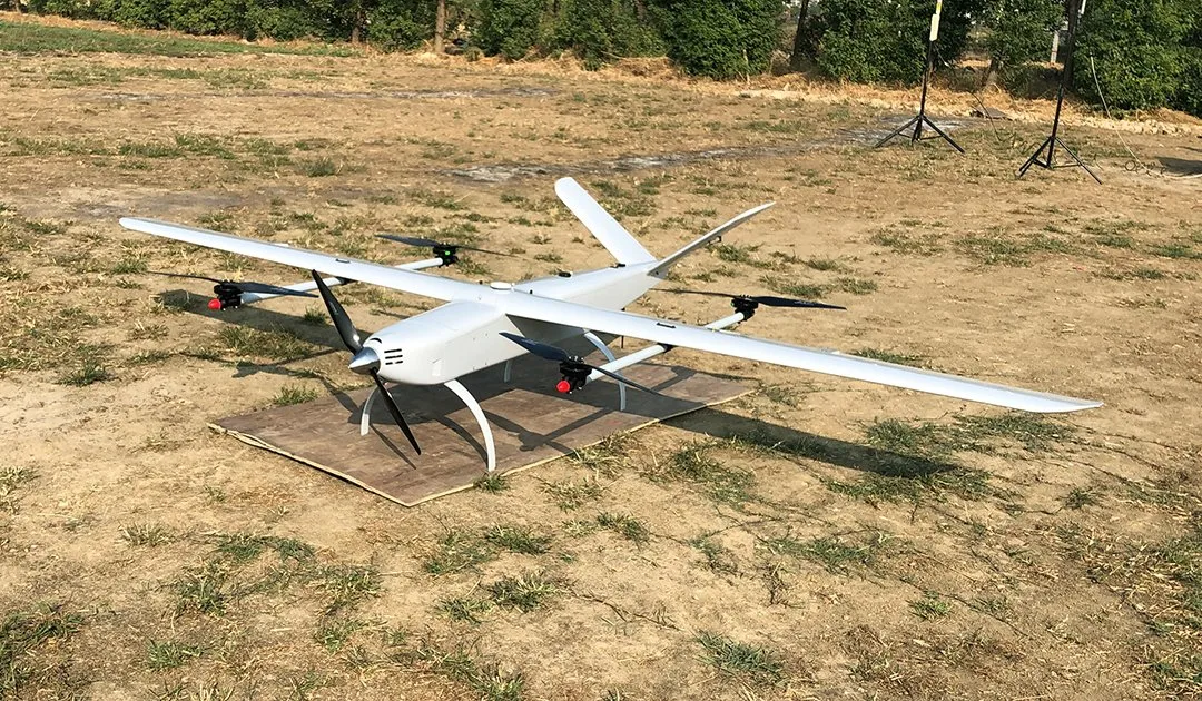 2023 Tiempo de vuelo 3.5h Drone Vtol Uav de ala fija fabricado en China