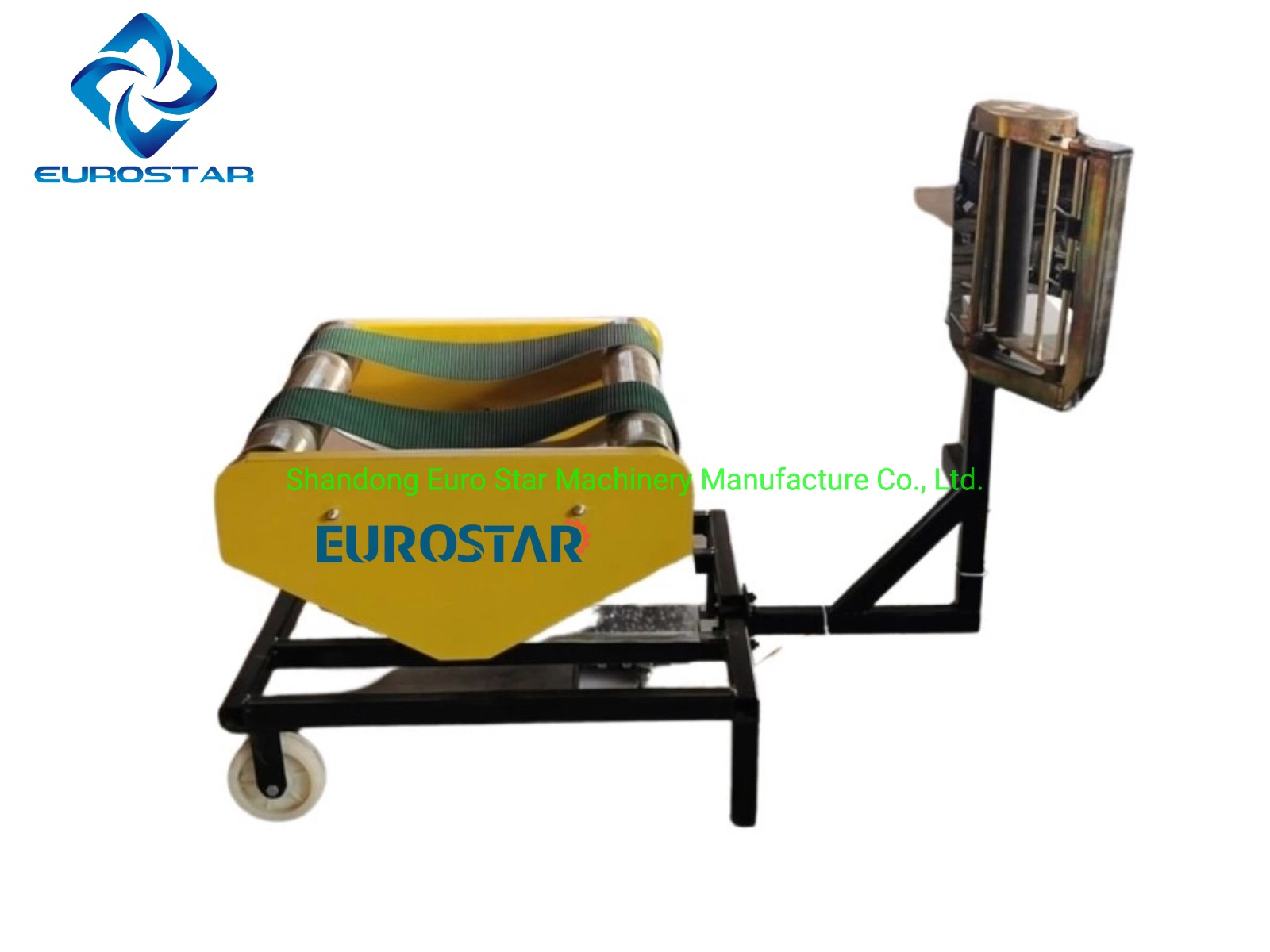 Motor Automatic Straw Bale Packing Machine Baler Wrapper Silage Grass Maize Corn Small Mini Round Hay Animal Feed Processing Machines Machinery Plastic Film