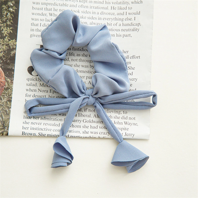 Новые Bowknot Tassel волос головы Scrunchie резиновую ленту съемные волосы веревки