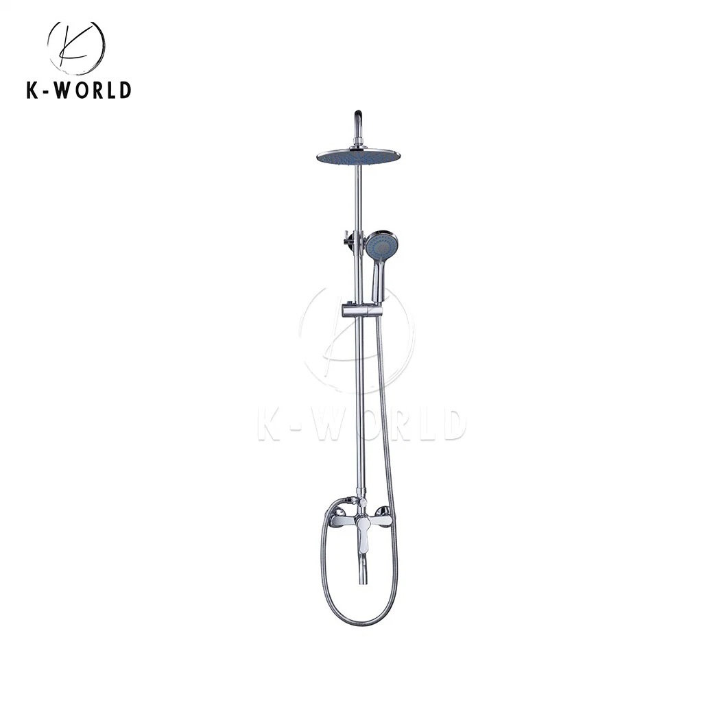 K-World Stainless Steel 304 Shower Set Factory Sample Available Brass Modern Bathroom Shower Set China Stable Water Flow Bathroom Shower Set Fittings