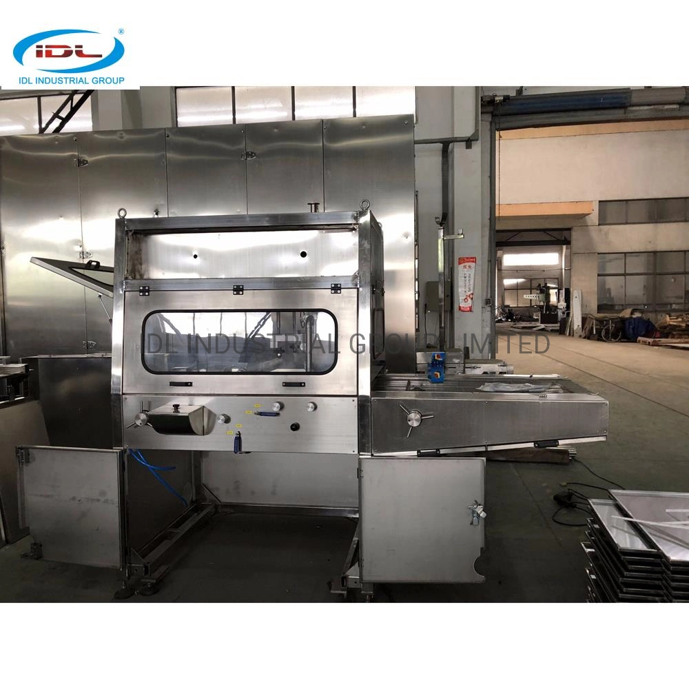 400mm Width Conveyor Belt Chocolate Enrobing Line for Food Coating