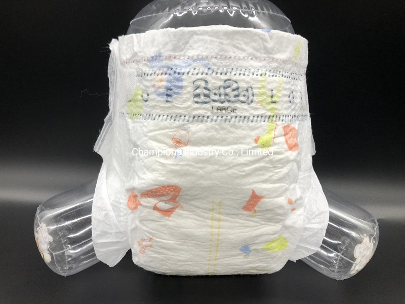 A magia de algodão de absorção elevada descartáveis Fraldas para bebés de Fita Calças de bebé