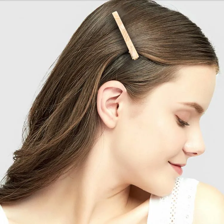 Acetate Designer Hair Pins Accessories Strip Luxury Hair Clip Bobby Pins