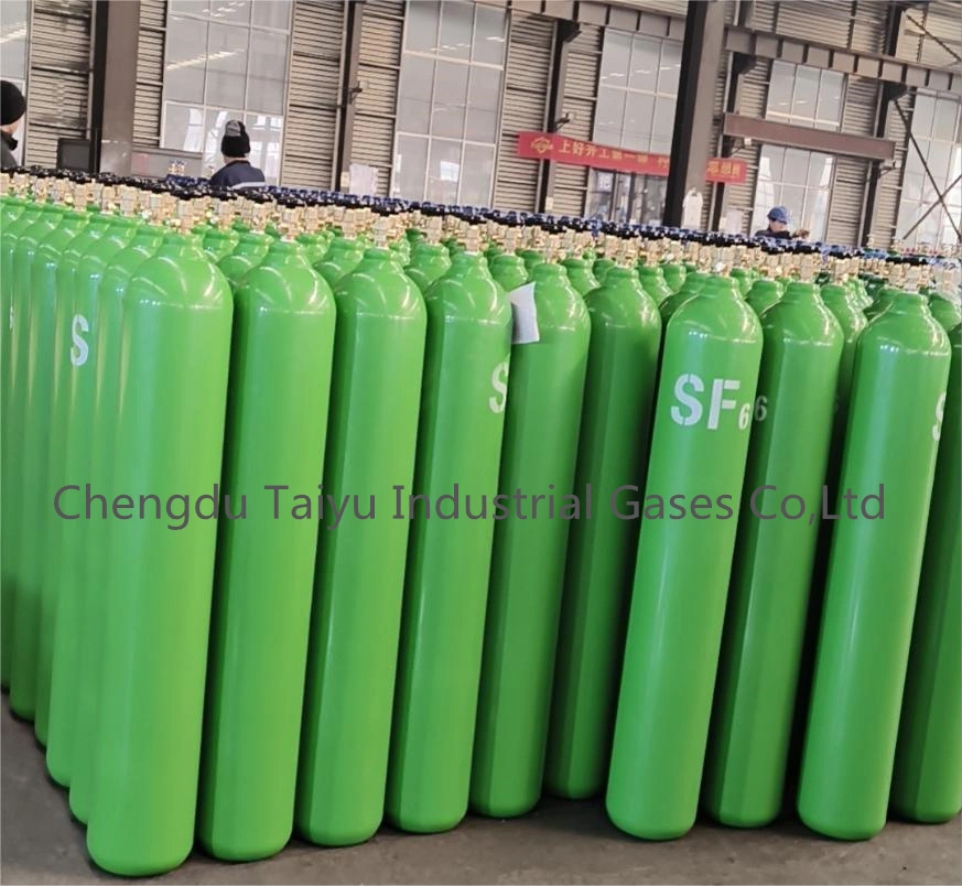 Industrial Grade 99.995% 99.999% Sf6 Sulfur Hexafluoride Gas 500L Cylinder