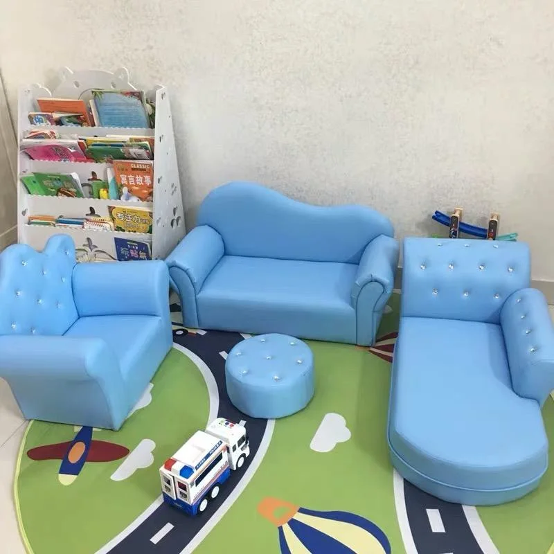 Best-Selling High quality/High cost performance  Commercial Modern Style Living Room Fabric Sofa Set for Kids