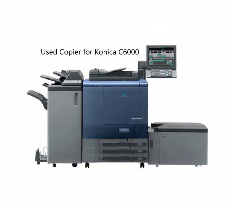 Melhor preço usado Copiadores de impressora Digital para Konica Minolta Bizhub COPIADORES usados PRO C6000 C7000 C6000L