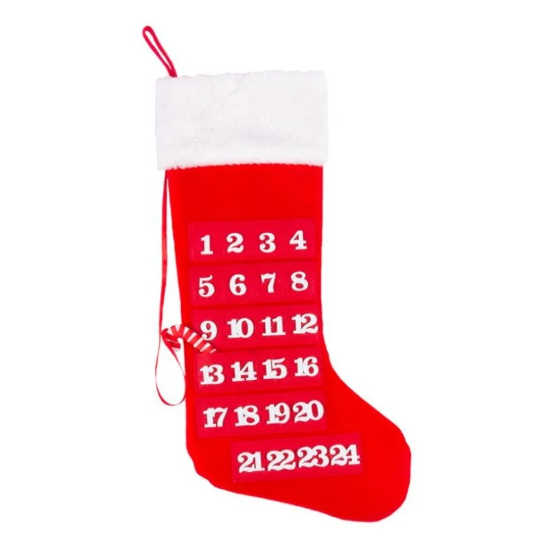 New Style Indoor Wall Calendar Felt Christmas Calendar for Decoration