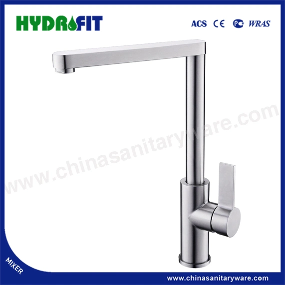 Hot and Cold 304 Stainless Steel Sink Mixer Faucet Water Tap Kitchen Mixer (FT3053-312)