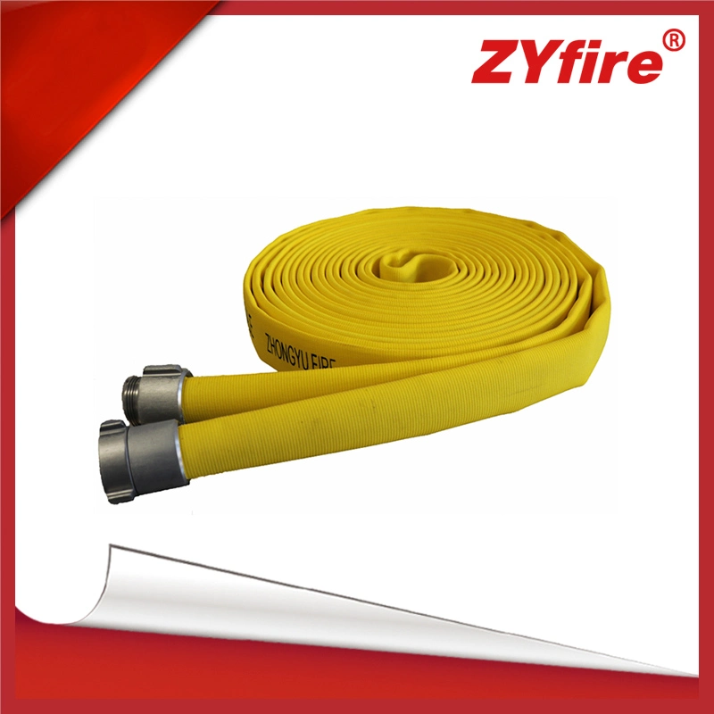 Zyfire UL Mangueira de Incêndio Twintack D com revestimento duplo Forro de EPDM com Acoplamento Americano Nh Thread