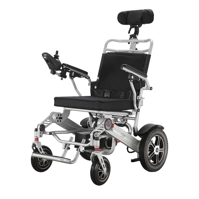 Travel Reclining Battery Electric Foldable Lightweight Folding Power Wheelchair for Sale