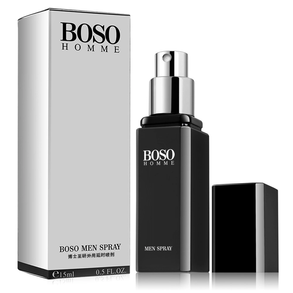 Boso 12 ml sexe produit délai pulvérisation sexe long temps Spray pour Homme