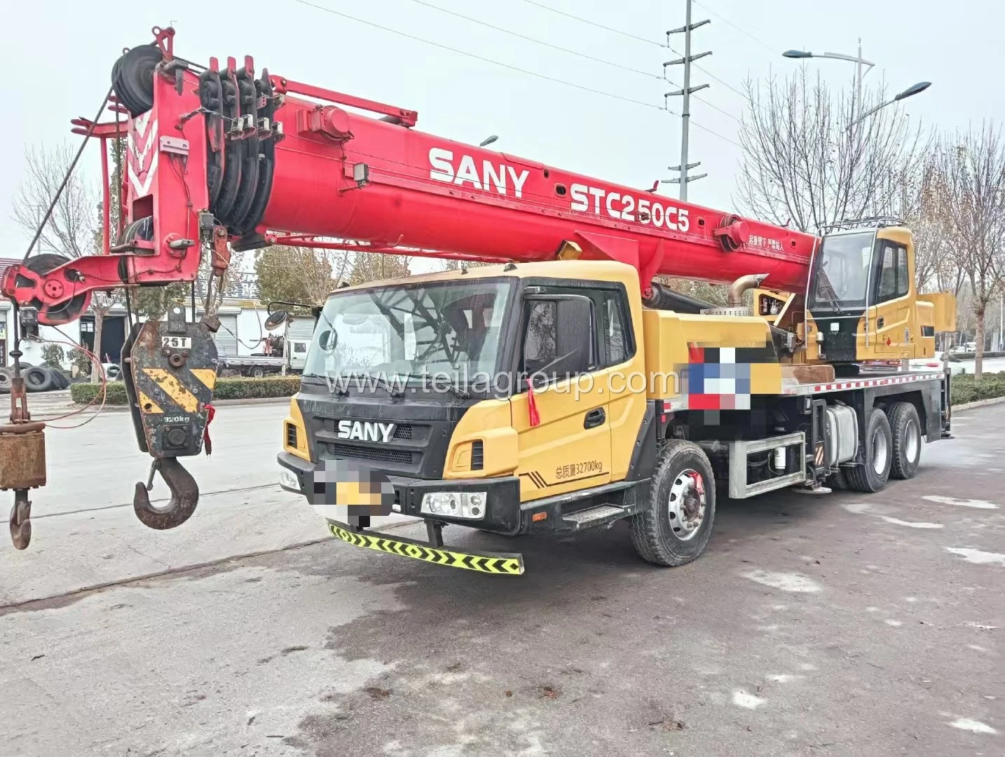 Chine 2020 Grue mobile de camion d'occasion de 25 tonnes