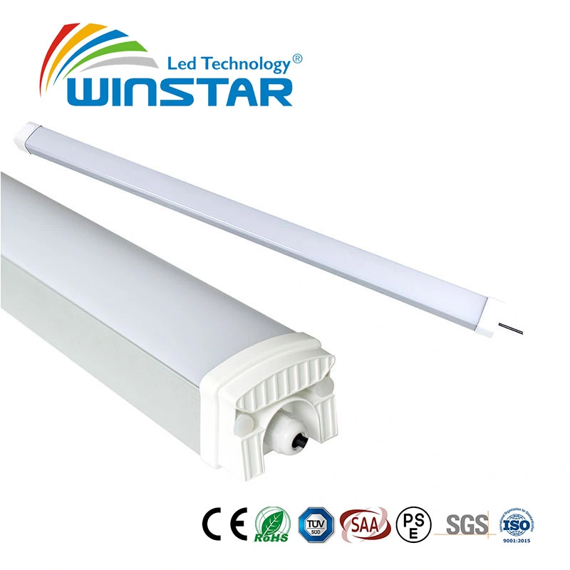 70W 1500mm resistente al agua IP65 IK10 LED Colgante Tri-Proof Luz Industrial lineal