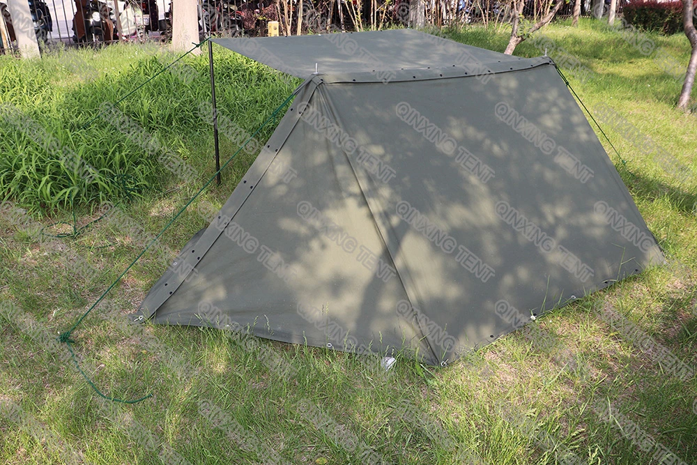 3-4 Persons Cotton Tent/Waterproof Canvas Tent Army Military Style Tent