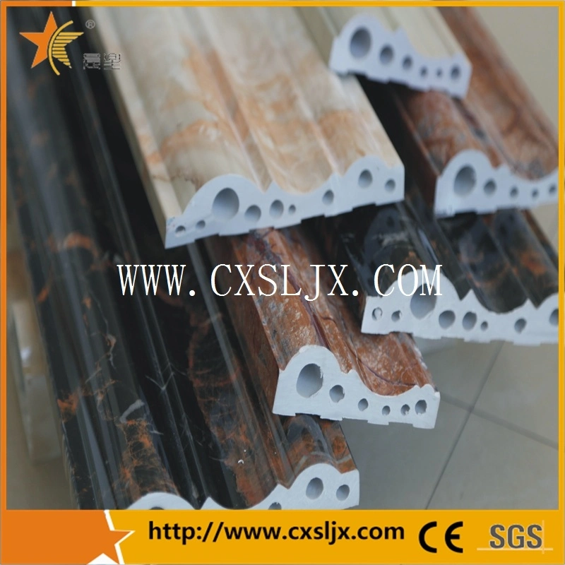 Plastic Stone PVC Imitation Marble Strip Production Line