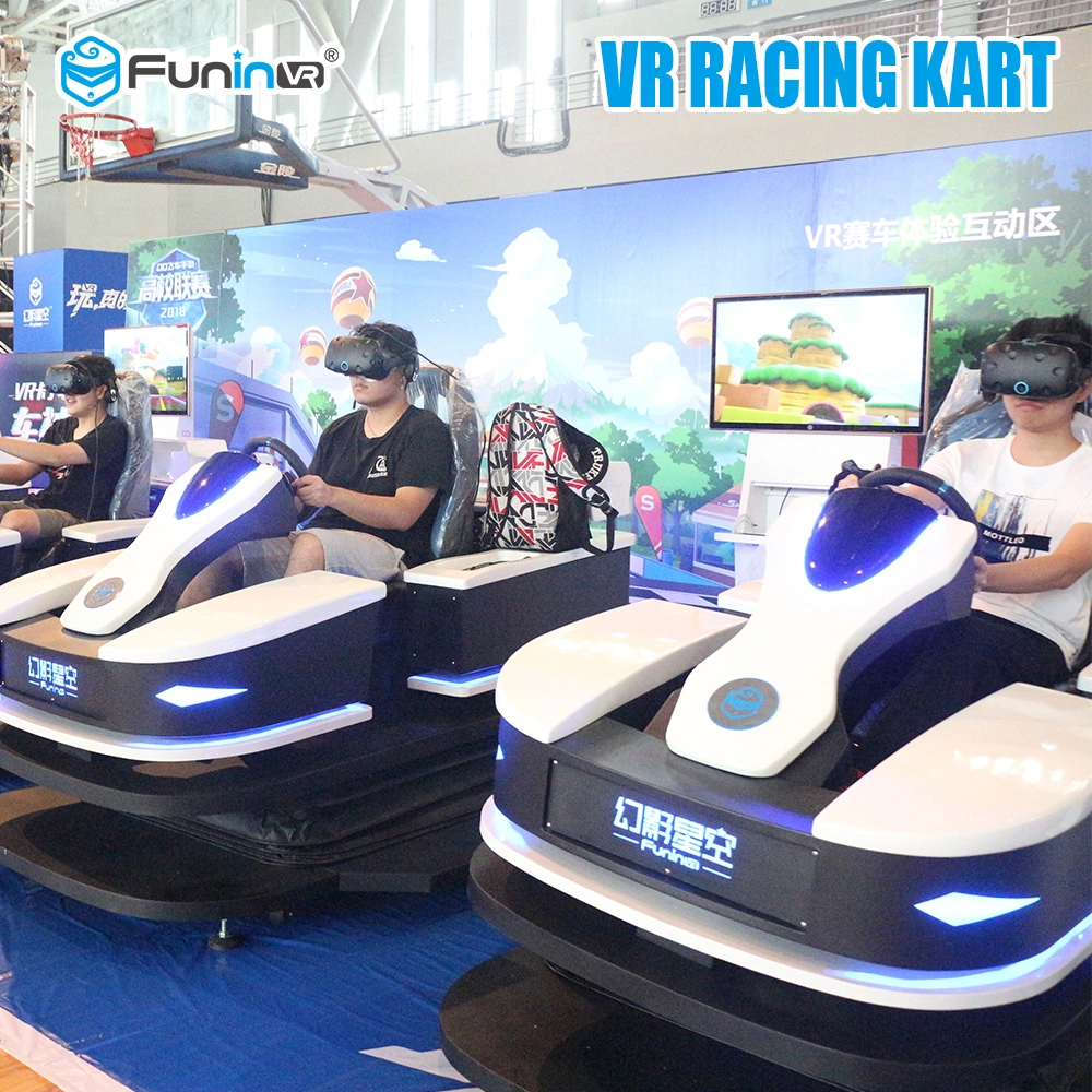 محاكاة لعبة القيادة VR Racing Kart مع Vive Motion Tracker