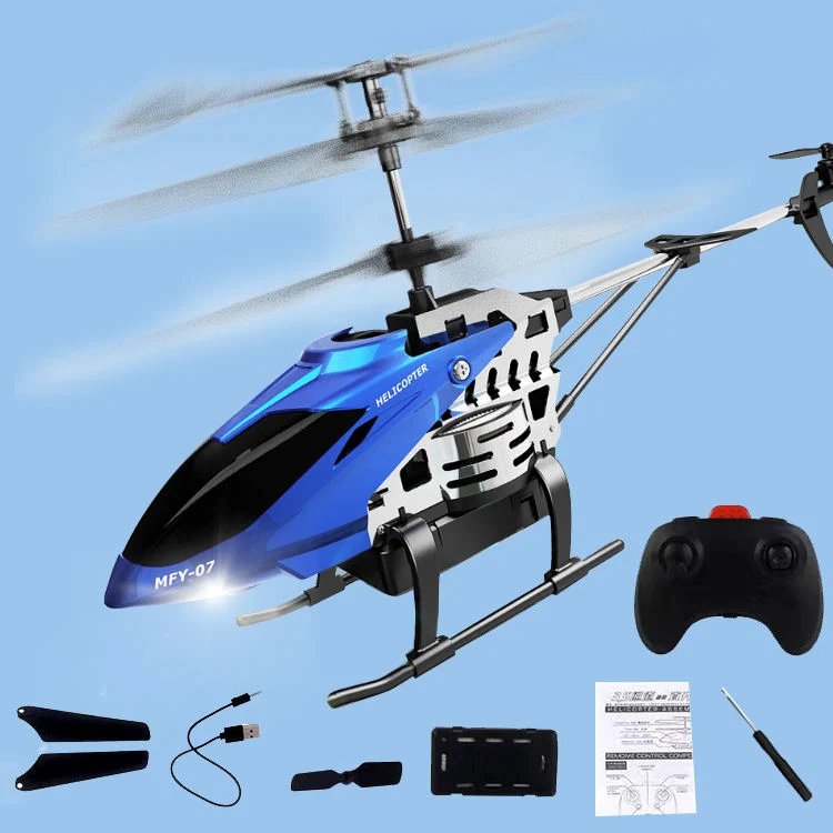 3.5 Channels RC Helicopter 2.4G LED Light Custom Logo Metal Remote Control Helicopter Toys RC Helicopter