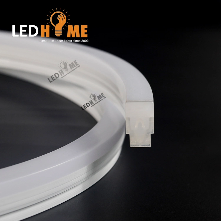 LED de vista lateral, Neon Flex Light, à prova de água, IP67, silicone puro Iluminação LED do tubo