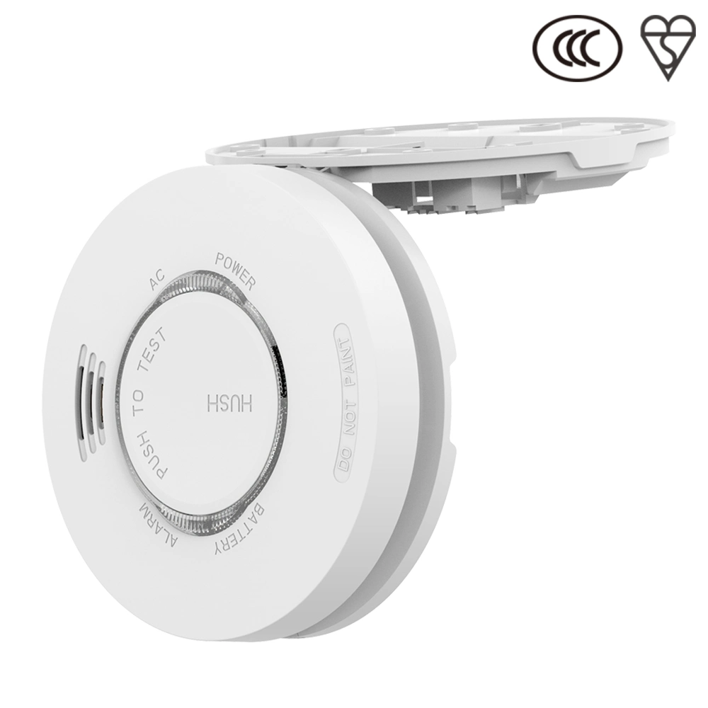 Wire-Free or Hardwire Interconnect Smoke Alarm