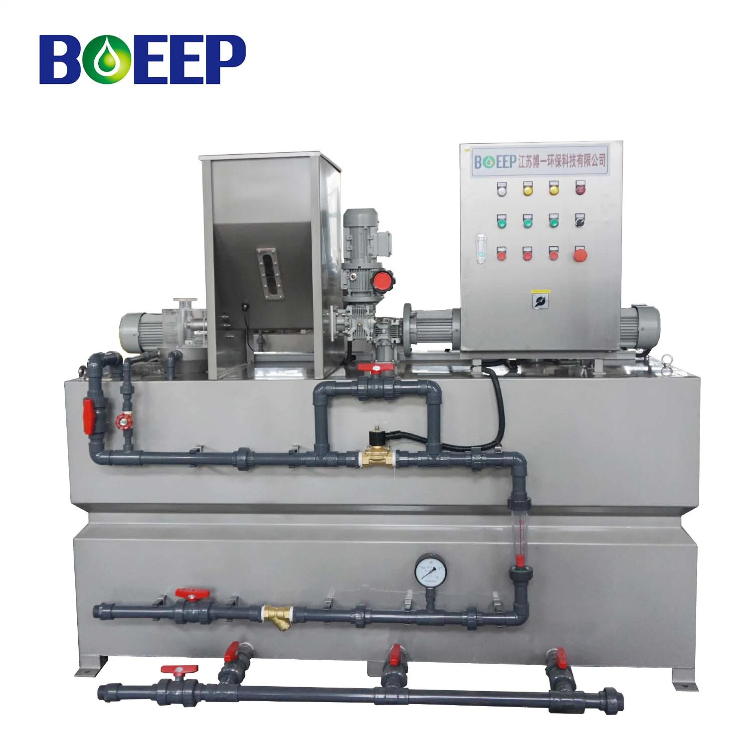 Coagulation in Wastewater Treatment Automatic Polymer Dosing System