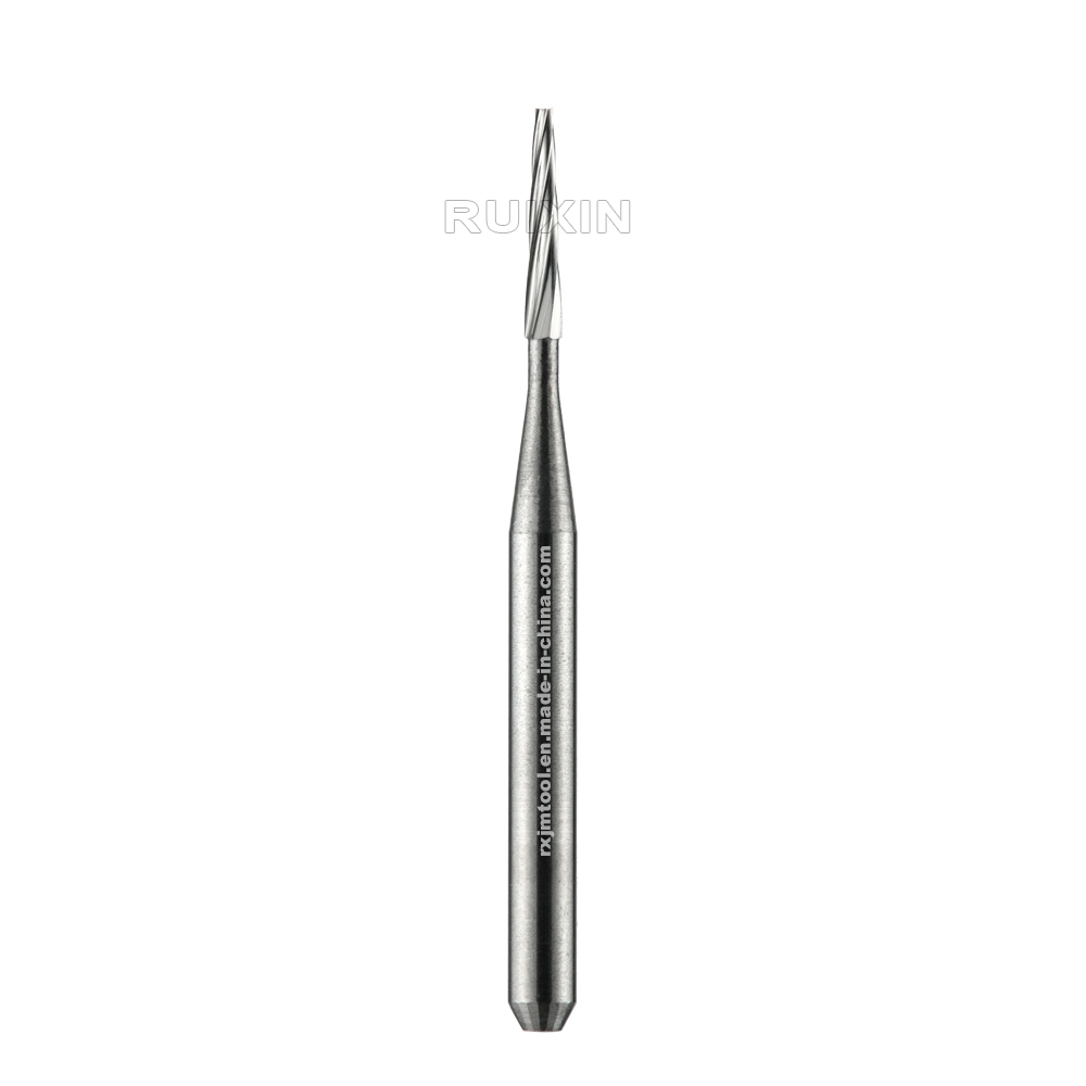 Dental Milling Cutter Friction Grip Taper Fissure Surgery Cemented Carbide Bur FGL-169L