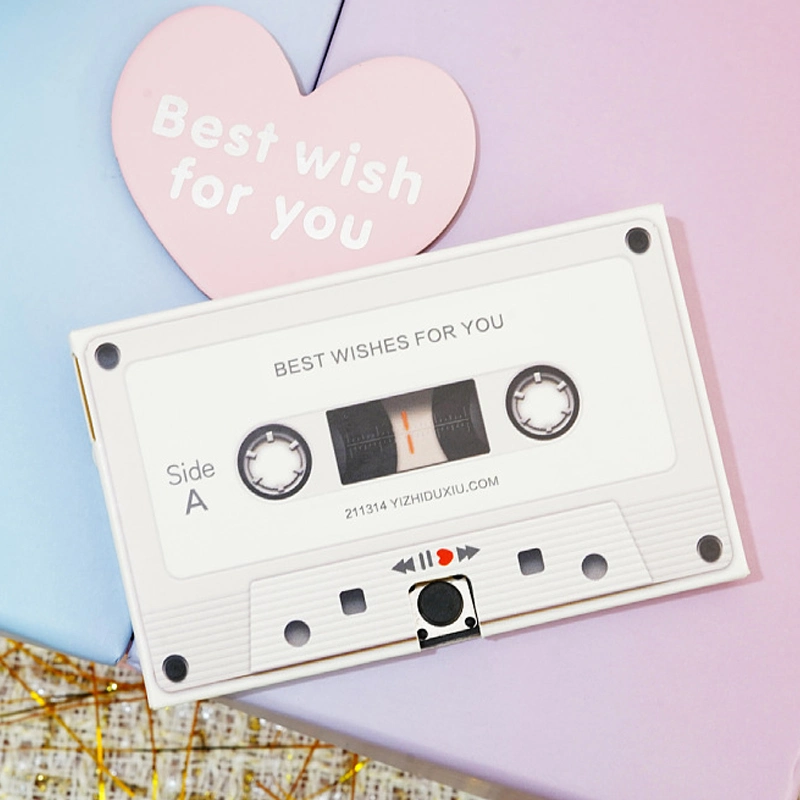 Holiday Greeting Card Thank You Card High quality/High cost performance  Happy Birthday Card Tape Recorder Card