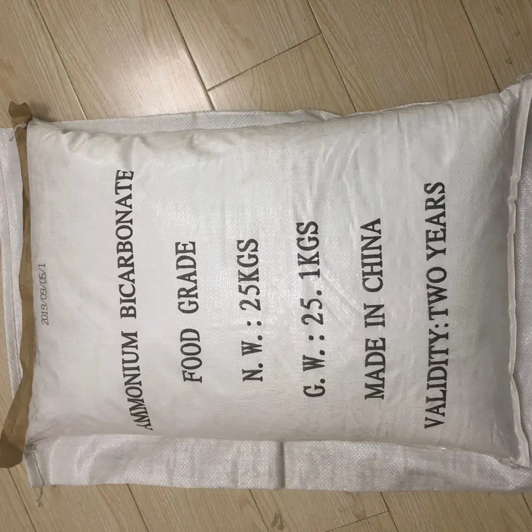 Factory Supply Food Grade/Industrial Grade Calcium Bicarbonate/Ammonium Bicarbonate CAS 1066-33-7