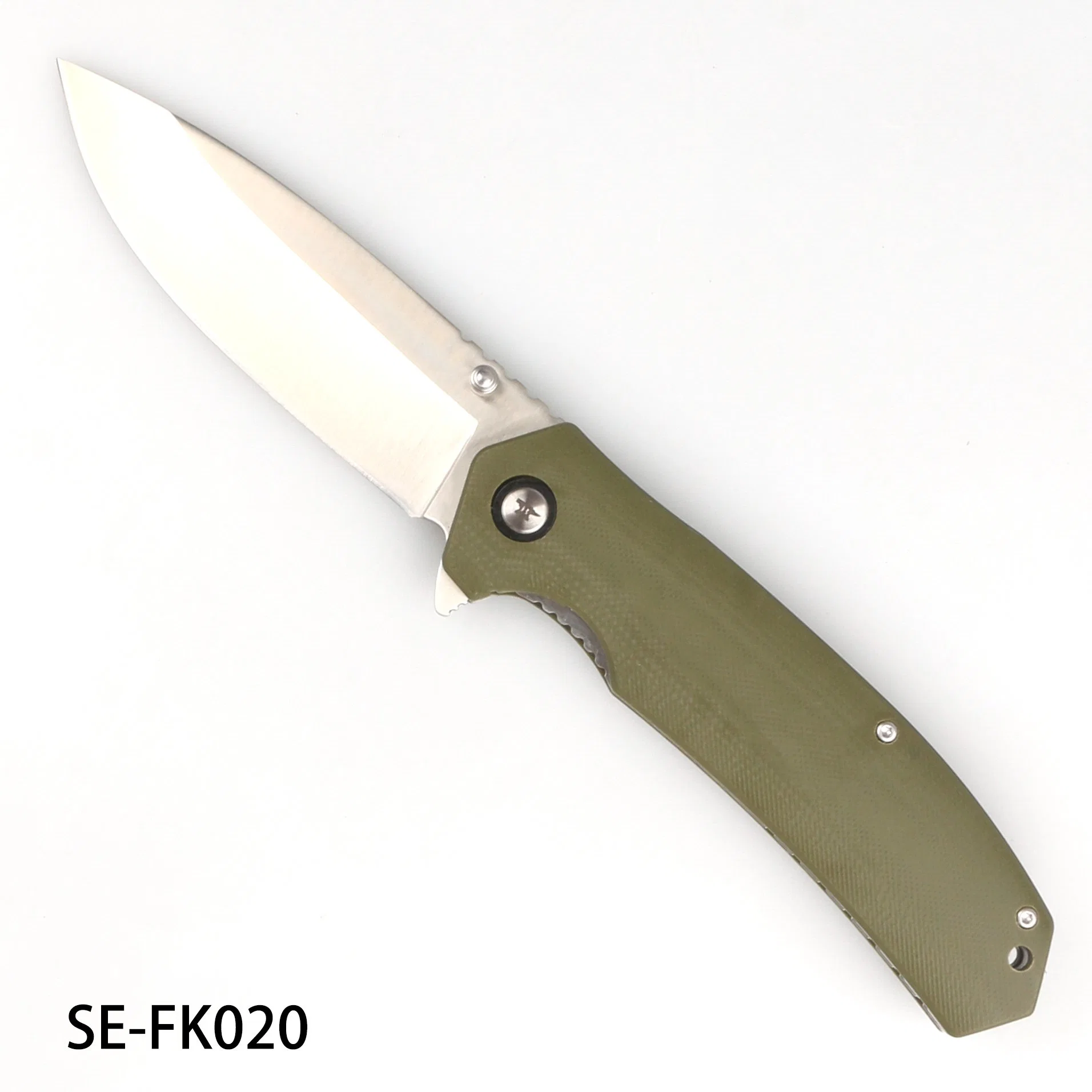 Cuchillo de cocina de alta calidad con acero 420/440C/9cr18MOV/D2 (se-FK020)