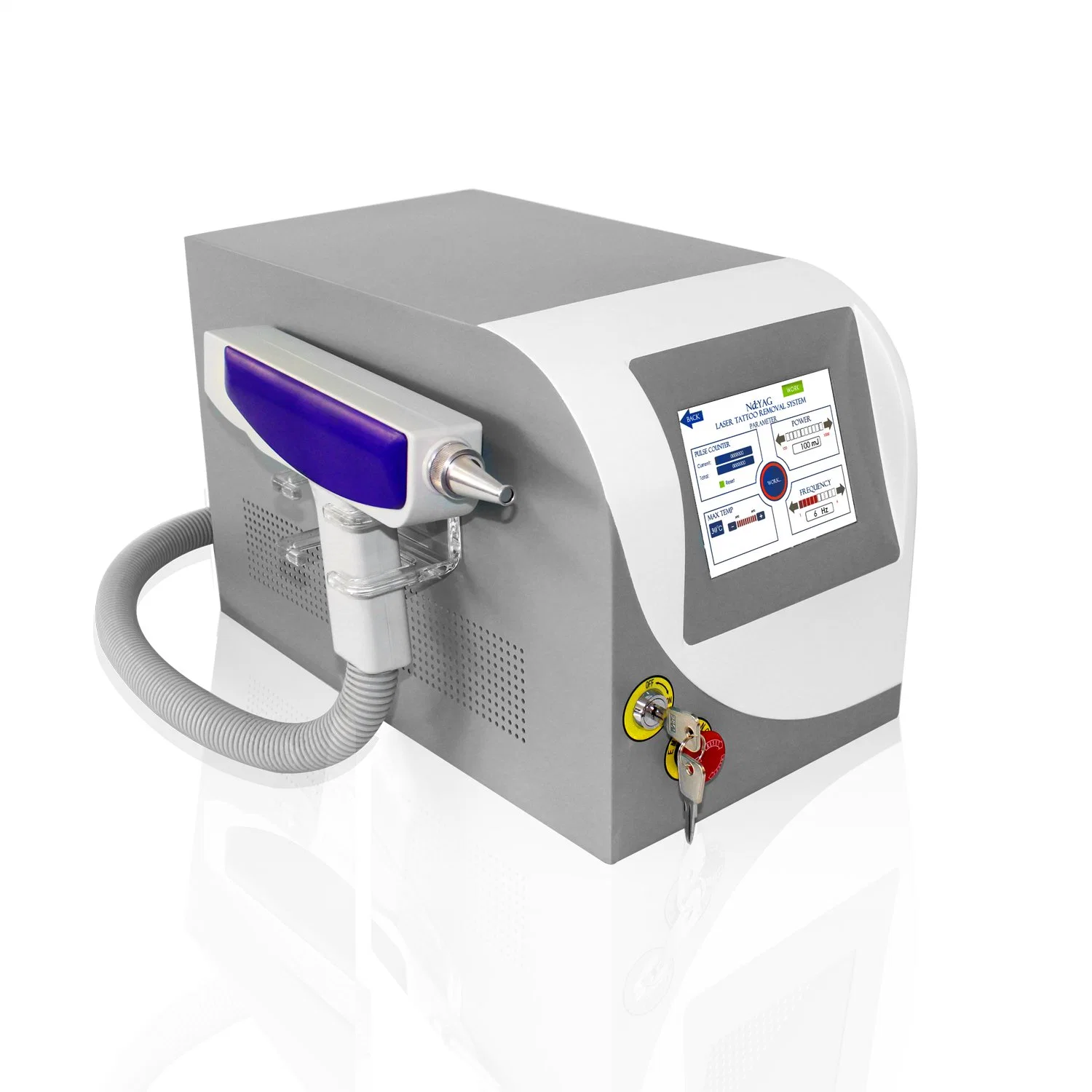 Multi-Function Beauty Equipment Q Switched ND YAG Laser Tattoo Removal