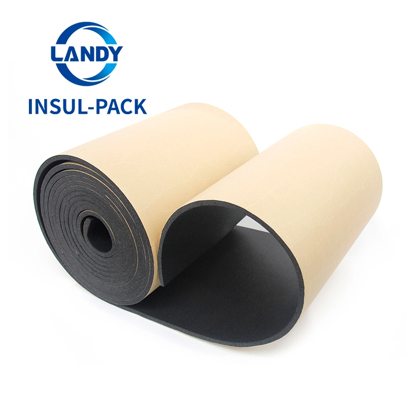 Self Adhesive Thermal Insulation XPE Foam Roll for Roofing Soundproof