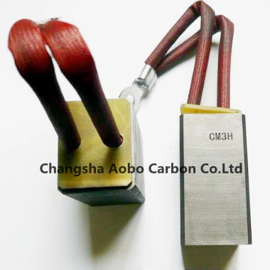 produce metal carbon brush copper brush CM3H used for slip ring