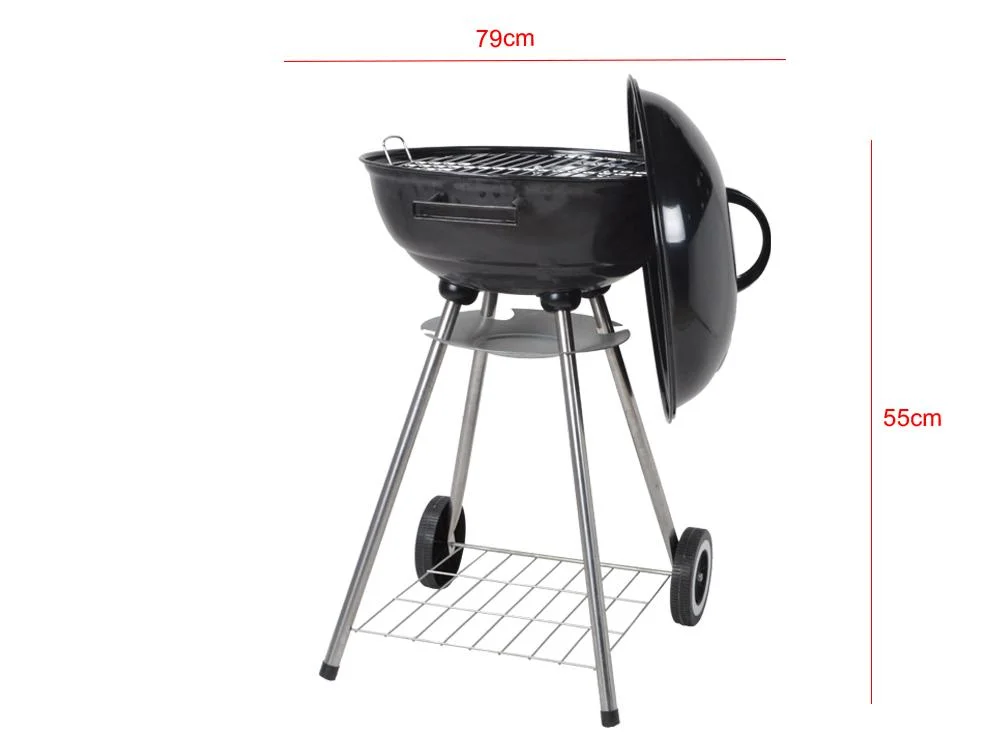 Talonnage Portable ronde Heavy Duty Cuisson barbecue grill barbecue Camping bouilloire