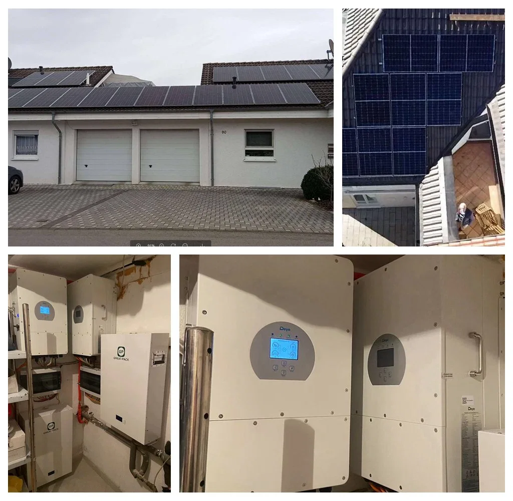 sistema completo de armazenamento de energia de 5 kw sistema solar híbrido de 10 kW de potência