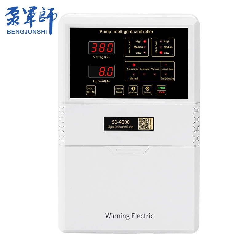 Industrial Automatic Digital Water Level & Pressure Pump Control Box