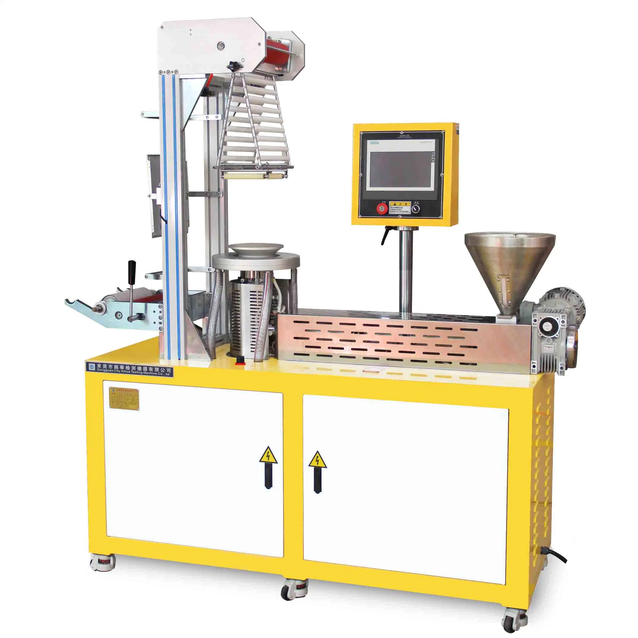 Lab Plastic PE/PLA/PVC/PP/ABA/HDPE/LLDPE Film Blowing Extrusion Machine for Bag Film Making