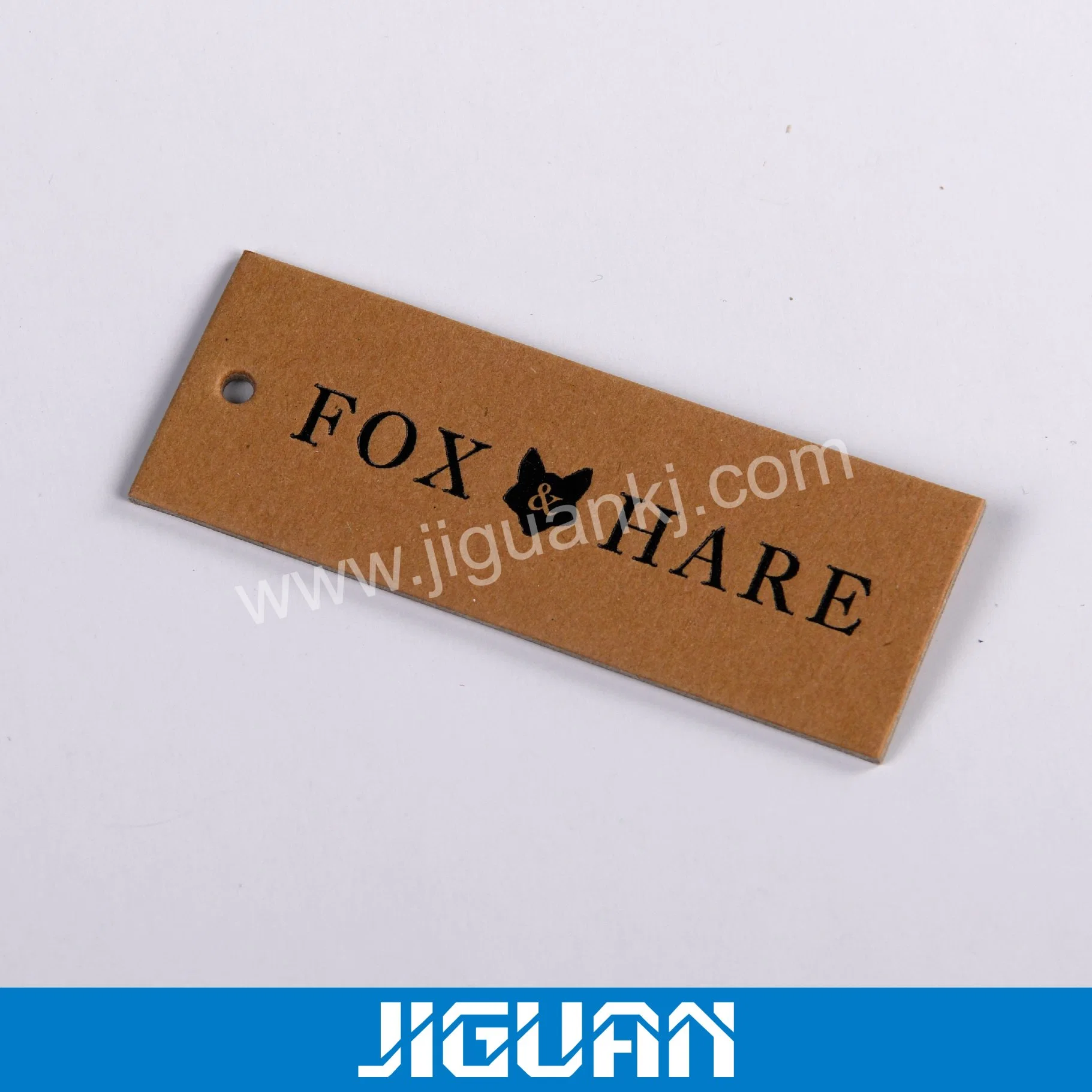 Customize Logo Printed Clothing Paper Hang Tag for Jeans or Clothing