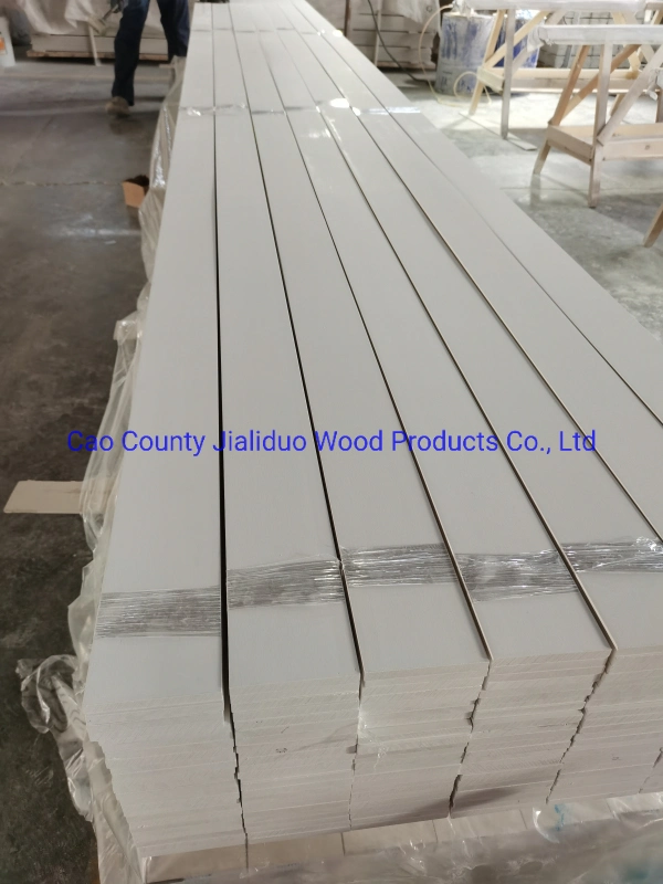 Imprimación blanca MDF perfiles de madera de pino macizo