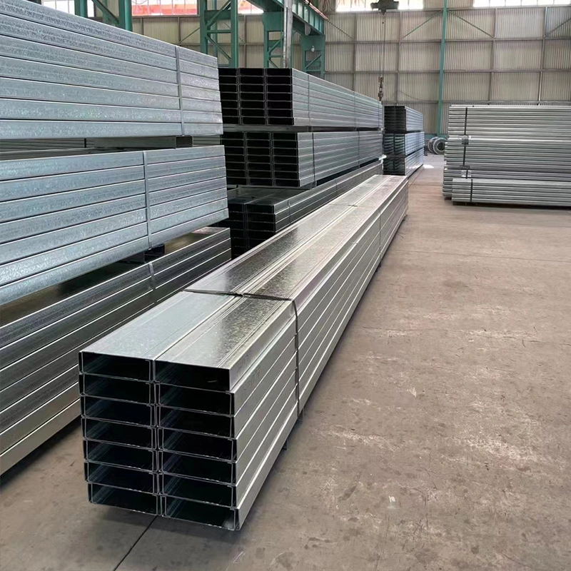 Original Factory High quality/High cost performance  Steel C Channel C Purlin C Type Beam Z Channel Bar Weight Size Prices for Construction