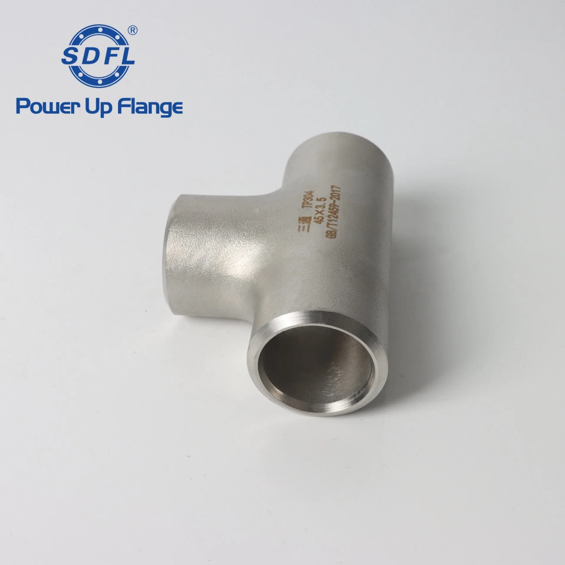 Stainless Steel Pipe Fitting 304 Forging Welded Equal Tees