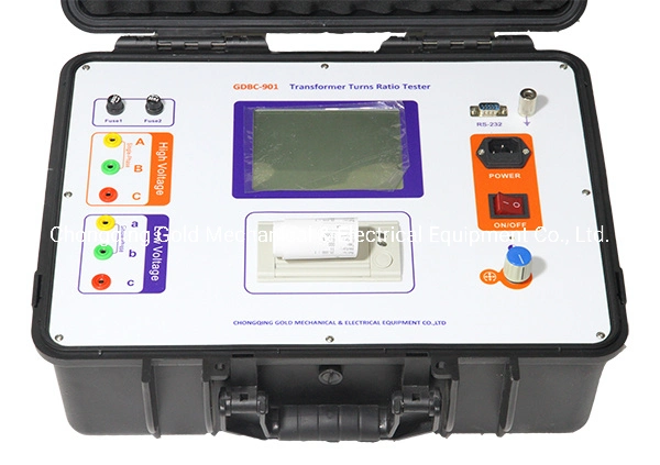 Gdbc-901 Three Phase/Single Phase TTR Transformer Turns Ratio Meter